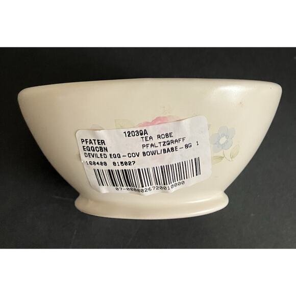 Vtg Pfaltzgraff Tea Rose Small Basket w Lid for Deviled Egg Holder 12039A NWOB - Picture 5 of 9